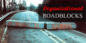 Smash your organizational roadblock Photo courtesy of www.simplilearn.com