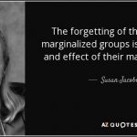marginalized-- Susan Jacoby