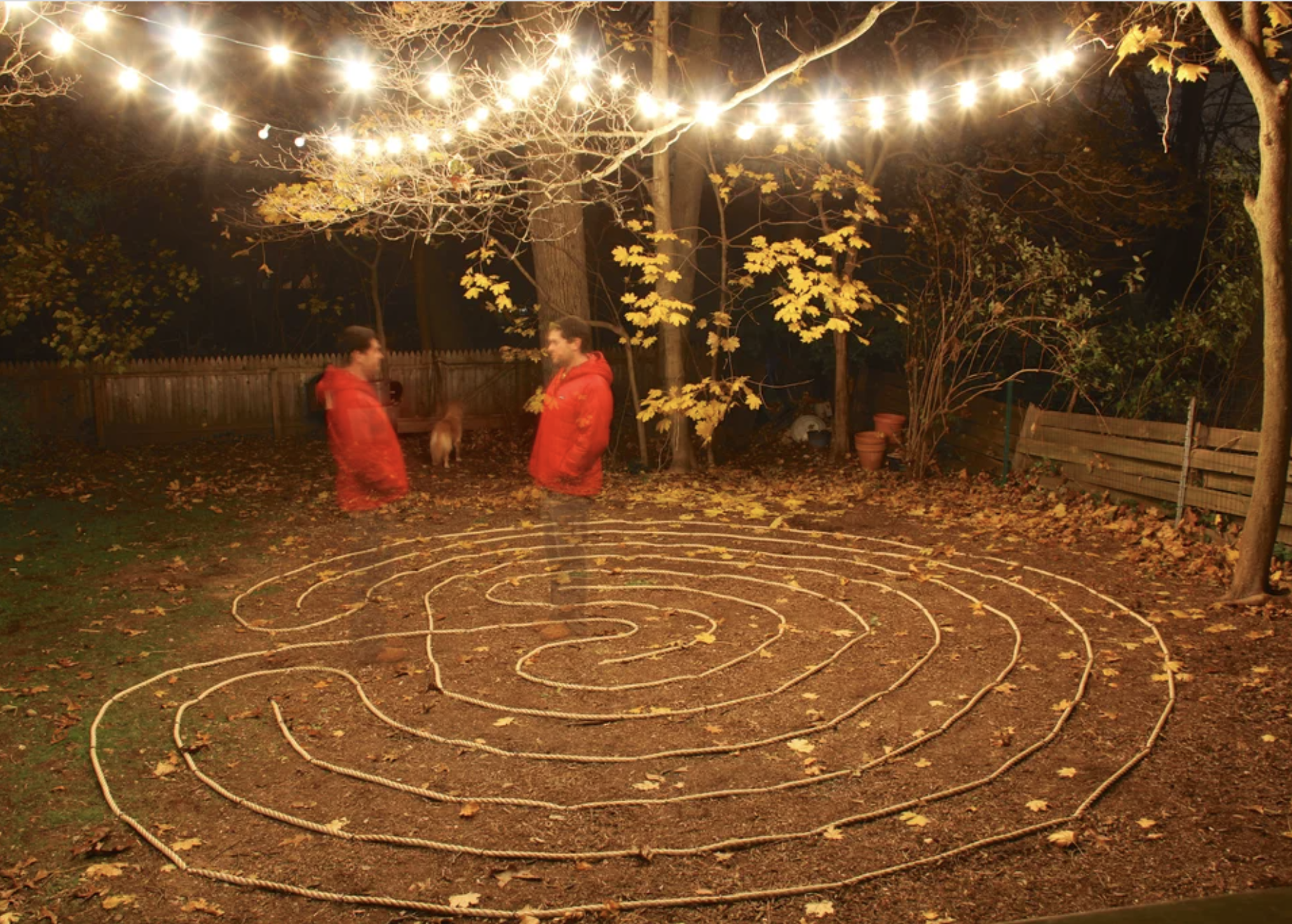 labyrinth spring renewal ritual